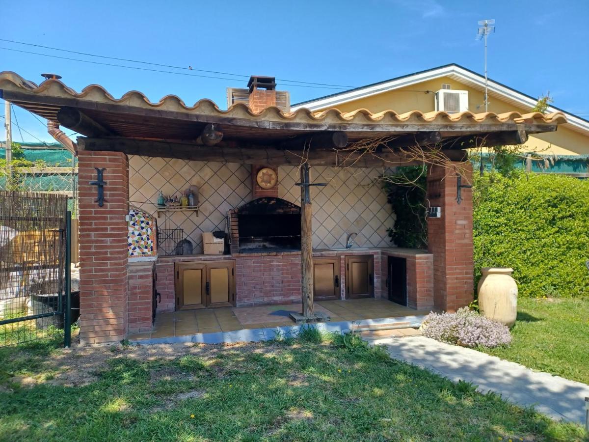 Piscina De Sal Barbacoa Wifi, Parking Gratis, 3 Min Pga Casa El Roble Villa Girona Exteriör bild